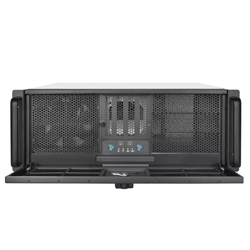 Silverstone RM400 Rack Fekete, Szürke