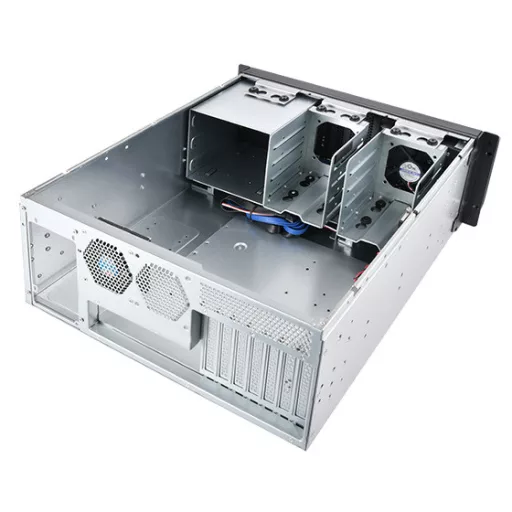 Silverstone RM400 Rack Fekete, Szürke