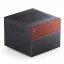 Jonsbo N4 Black Micro Tower Fekete