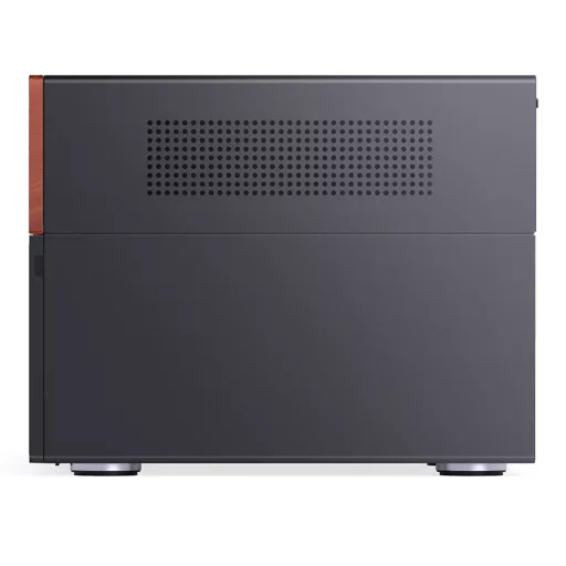 Jonsbo N4 Black Micro Tower Fekete