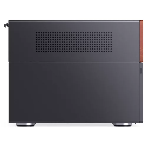 Jonsbo N4 Black Micro Tower Fekete