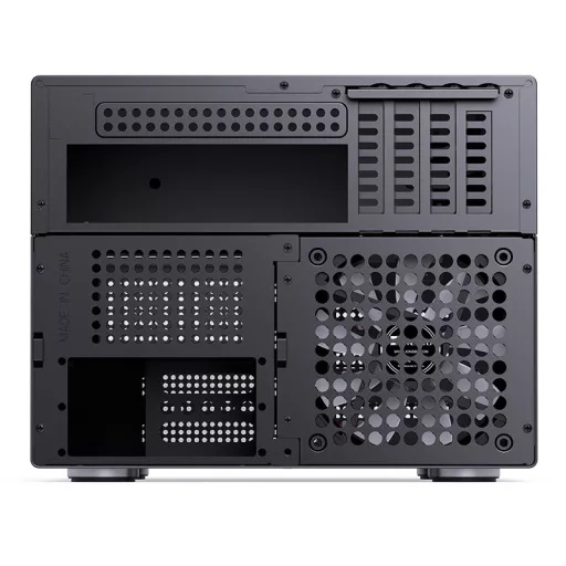 Jonsbo N4 Black Micro Tower Fekete