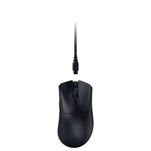 Razer DeathAdder V4 Pro egér Játék Jobbkezes RF Wireless + USB Type-A Optikai 45000 DPI
