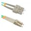 Qoltec 54348 InfiniBand és száloptikai kábel 1 M LC SC Zöld