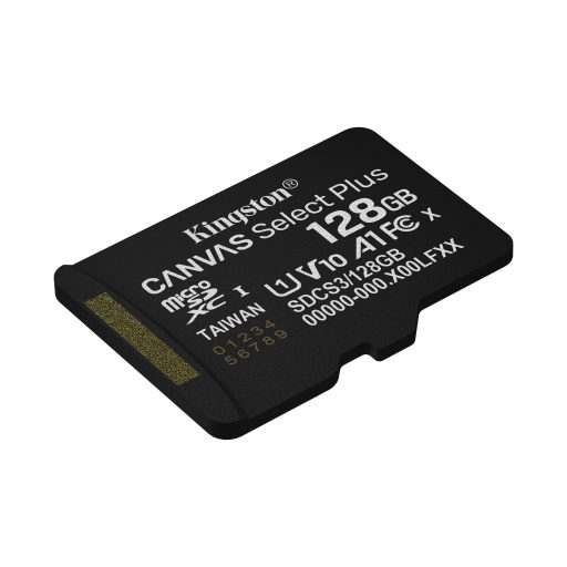 Kingston Technology Canvas Select Plus Gen3 128 GB MicroSDXC UHS-I Class 10