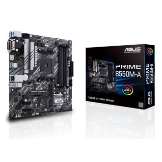ASUS PRIME B550M-A AMD B550 AM4 foglalat Micro ATX