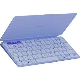   Logitech 920-012986 billentyűzet mobil eszközhöz QWERTY Nemzetközi amerikai Bluetooth Halványlila