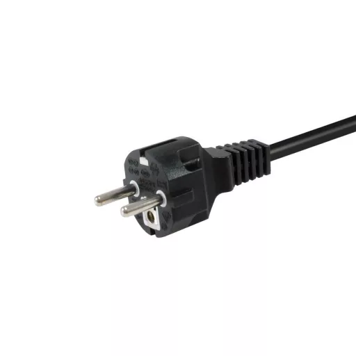 Equip 112182 tápkábel Fekete 5 M CEE7/7 CEE7/3