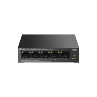   TP-Link LiteWave LS105P Beállítást nem igénylő (unmanaged) Fast Ethernet (10/100) Ethernet-áramellátás (PoE) támogatása Fekete