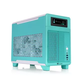 Thermaltake TR100 Mini Tower Mentazöld színű