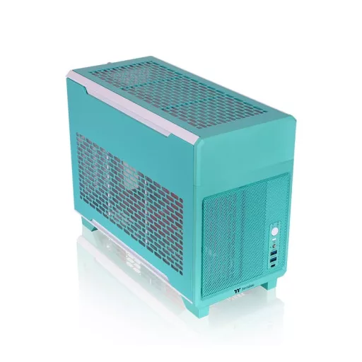 Thermaltake TR100 Mini Tower Mentazöld színű