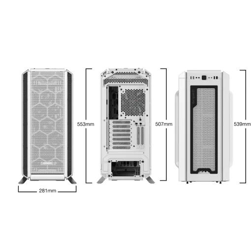 be quiet! Silent Base 802 White Midi Tower Fehér