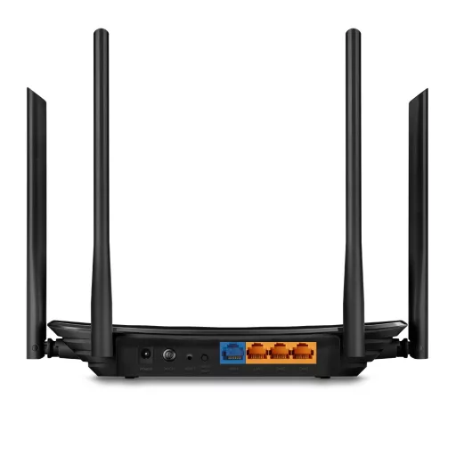 TP-Link AC1300 vezetéknélküli router Gigabit Ethernet Kétsávos (2,4 GHz / 5 GHz) Fekete