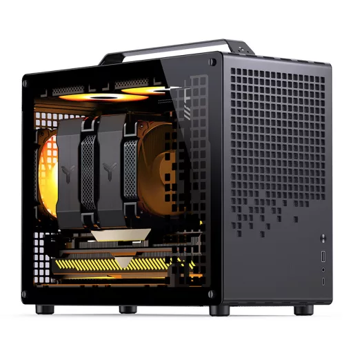 Jonsbo Z20 Black Mini Tower Fekete