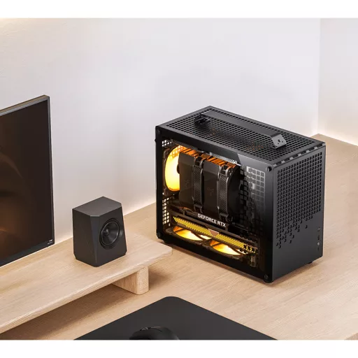 Jonsbo Z20 Black Mini Tower Fekete