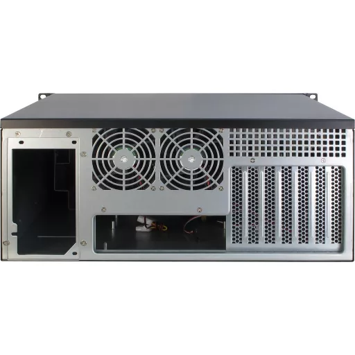 Inter-Tech 4U-4098-S Rack Fekete