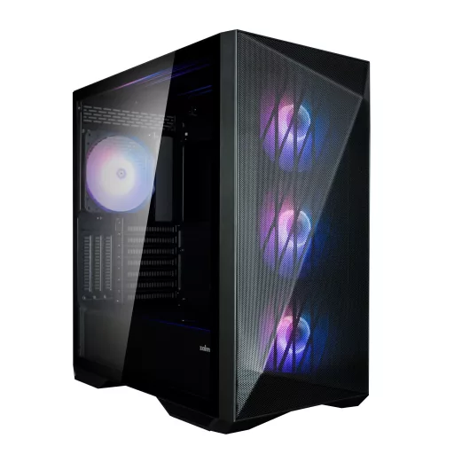 Zalman Z9 Iceberg MS Black Midi Tower Fekete