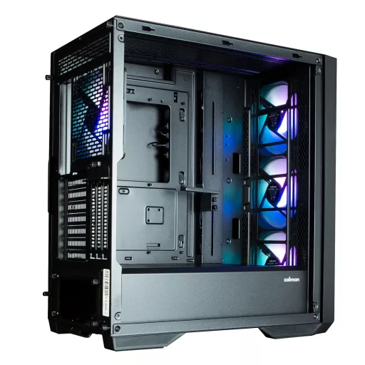Zalman Z9 Iceberg MS Black Midi Tower Fekete