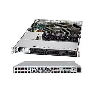 Supermicro AS-1042G-TF félkész szerver Rack (1U) Fekete