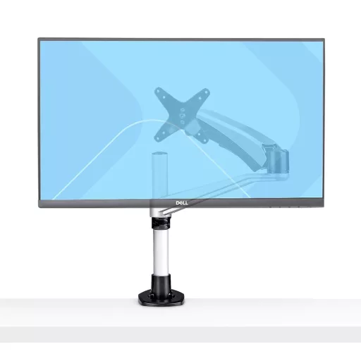 StarTech.com 1MP1ACG-MONITOR-ARM asztali TV konzol 76,2 cm (30") Fekete, Ezüst