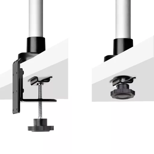 StarTech.com 1MP1ACG-MONITOR-ARM asztali TV konzol 76,2 cm (30") Fekete, Ezüst