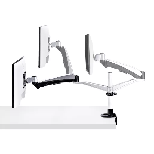 StarTech.com 1MP1ACG-MONITOR-ARM asztali TV konzol 76,2 cm (30") Fekete, Ezüst