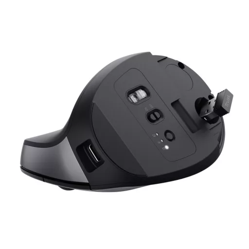 Trust Bayo+ egér Irodai Jobbkezes RF vezeték nélküli + Bluetooth Optikai 2400 DPI