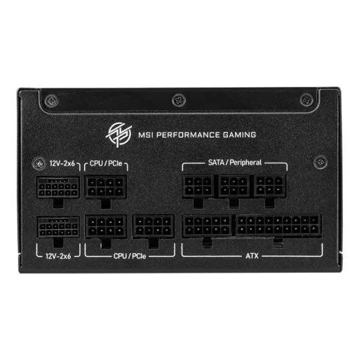 MSI MPG A850GS PCIE5 850 W 24-pin ATX ATX Fekete