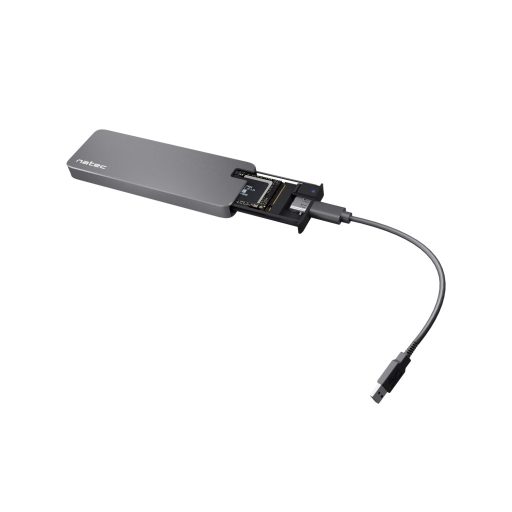 NATEC Rhino M.2 NVME Külső SSD ház Fekete