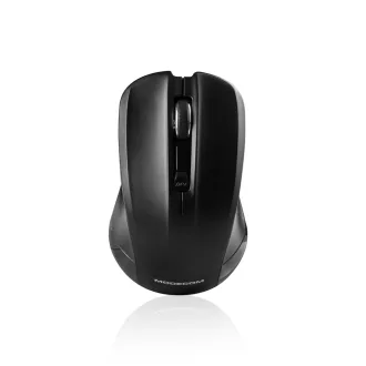   Modecom MC-WM9.1 egér Irodai Kétkezes Vezeték nélküli RF Optikai 1600 DPI