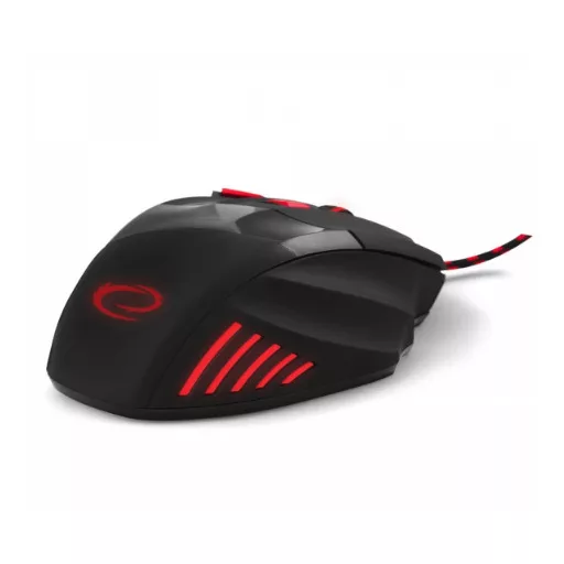 Esperanza EGM201R egér Játék Jobbkezes USB A típus Optikai 2400 DPI