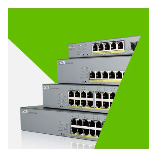 Zyxel GS1350-12HP-EU0101F hálózati kapcsoló Vezérelt L2 Gigabit Ethernet (10/100/1000) Ethernet-áramellátás (PoE) támogatása Szürke