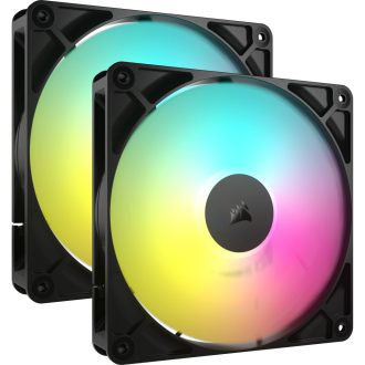 Corsair RS140 ARGB 14 cm Fekete 2 db
