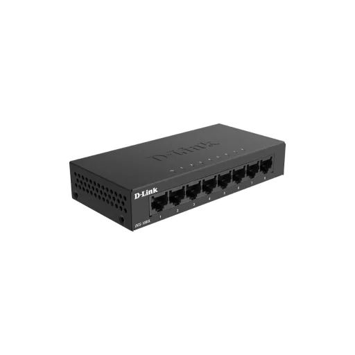 D-Link DGS-108GL Beállítást nem igénylő (unmanaged) Gigabit Ethernet (10/100/1000) Fekete