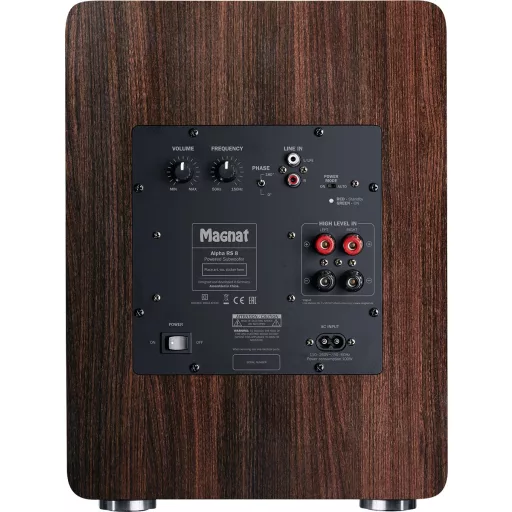 Magnat Alpha RS8 Mokkakávé Aktív mélynyomó 80 W