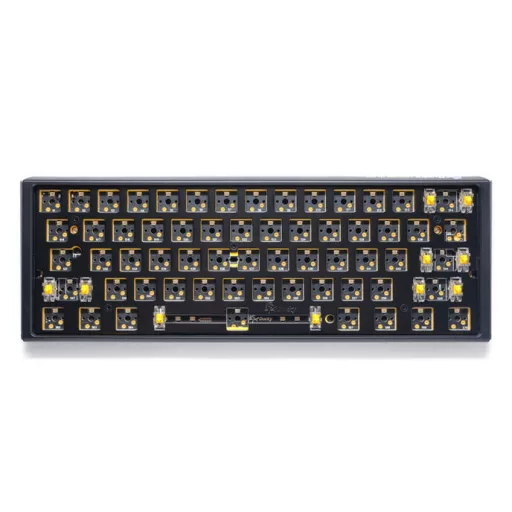 Ducky One 3 Hot-Swap Barebone Mini billentyűzet Játék USB Amerikai angol Fekete