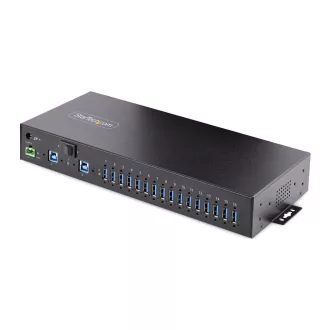   StarTech.com 5G16AINDS-USB-A-HUB hálózati csatlakozó USB 3.2 Gen 1 (3.1 Gen 1) Type-B 5000 Mbit/s Fekete