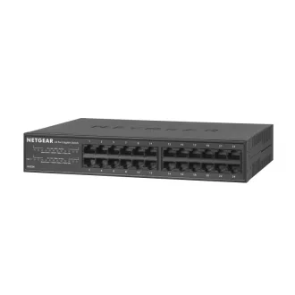   NETGEAR GS324 Beállítást nem igénylő (unmanaged) Gigabit Ethernet (10/100/1000) Fekete