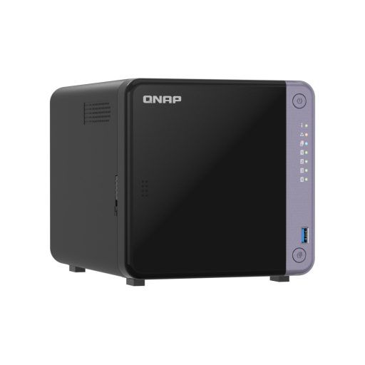 QNAP TS-432X-4G tárolószerver NAS Tower Alpine Alpine AL-524 4 GB DDR4 QNAP QTS Fekete