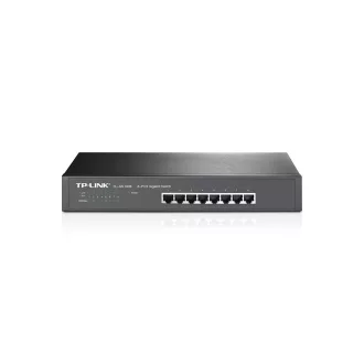   TP-Link TL-SG1008 Beállítást nem igénylő (unmanaged) Gigabit Ethernet (10/100/1000) 1U Fekete