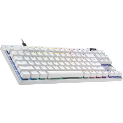 Logitech G PRO X TKL Rapid billentyűzet Játék USB QWERTY Nemzetközi amerikai Fehér