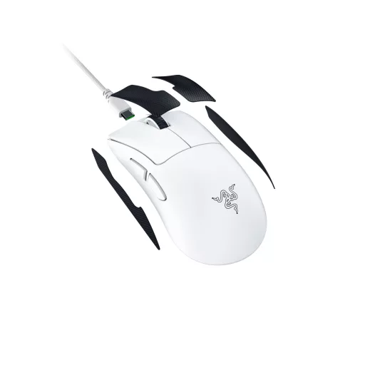 Razer DeathAdder V4 Pro egér Játék Jobbkezes RF Wireless + USB Type-A Optikai 45000 DPI