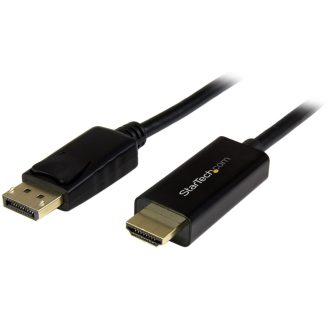   StarTech.com DP2HDMM2MB video átalakító kábel 2 M HDMI A-típus (Standard) DisplayPort Fekete
