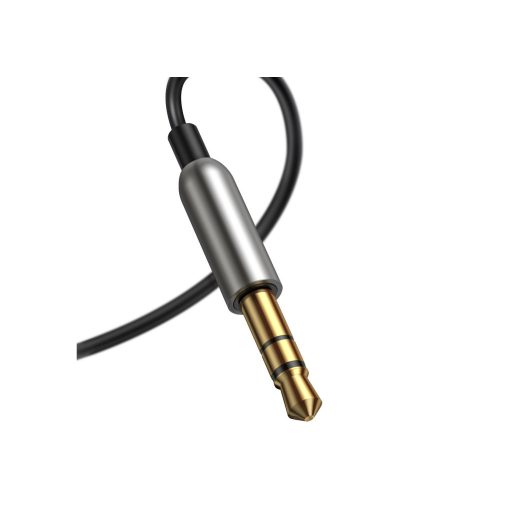 Baseus CABA01-01 audio kábel 0,5 M 3.5mm USB A típus Fekete