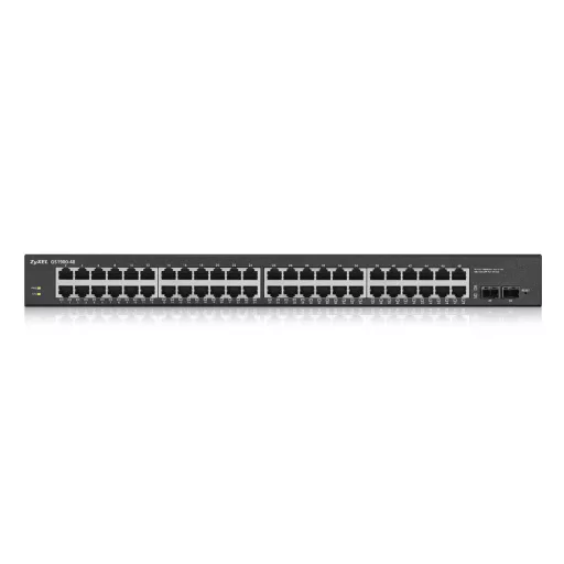 Zyxel GS1900-48-EU0102F hálózati kapcsoló L2 Gigabit Ethernet (10/100/1000) Fekete