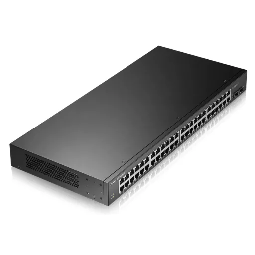 Zyxel GS1900-48-EU0102F hálózati kapcsoló L2 Gigabit Ethernet (10/100/1000) Fekete