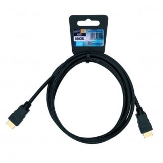   iBox ITVFHD0115 HDMI kábel 1,5 M HDMI A-típus (Standard) Fekete