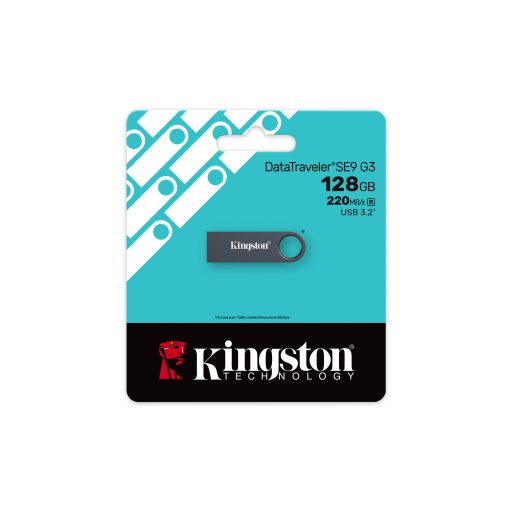 Kingston Technology DataTraveler SE9 G3 USB flash meghajtó 64 GB USB A típus 3.2 Gen 1 (3.1 Gen 1) Fekete