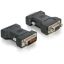 DeLOCK VGA 15pin F > DVI 24+5 M DVI-I 15pin VGA Fekete