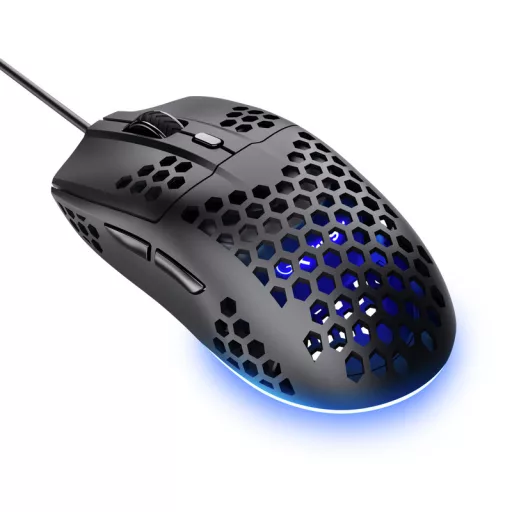 Trust GXT 928 HELOX egér Játék Jobbkezes USB A típus Optikai 6400 DPI